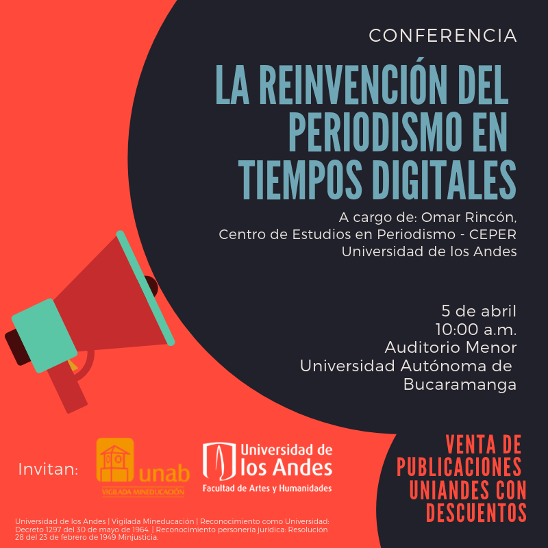 Conferencia: La reinvención del periodismo en tiempos digitales