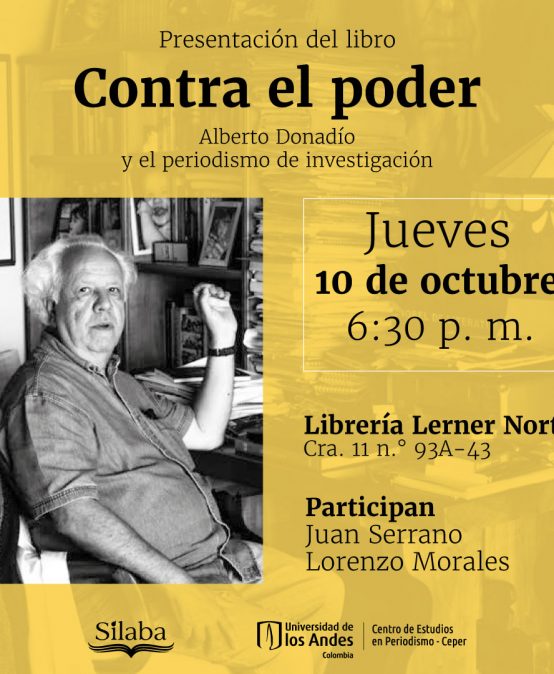 Presentación del libro Contra el poder. Alberto Donadío y el periodismo de investigación
