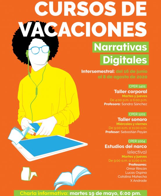 Charla informativa: Cursos de vacaciones Narrativas Digitales