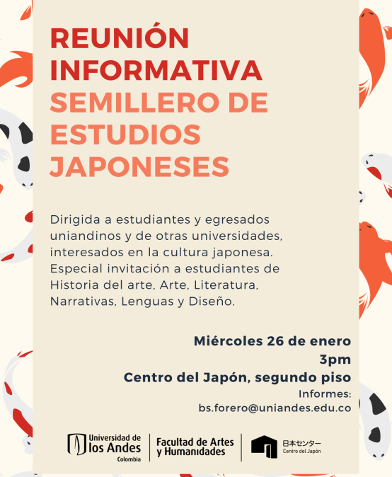 Reunión informativa del semillero de Estudios japoneses
