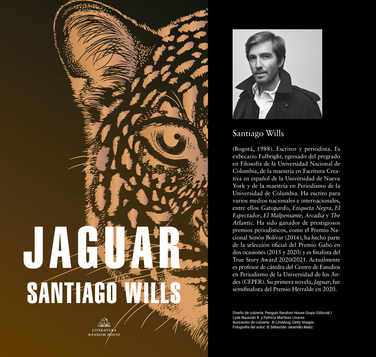 Conozca Jaguar, la novela más reciente del profesor Santiago Wills