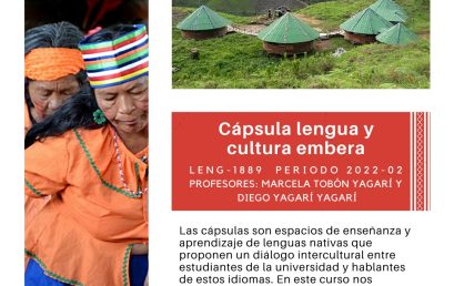 Cápsula lengua y cultura embera. Curso de Lenguajes y estudios socioculturales 2022-2
