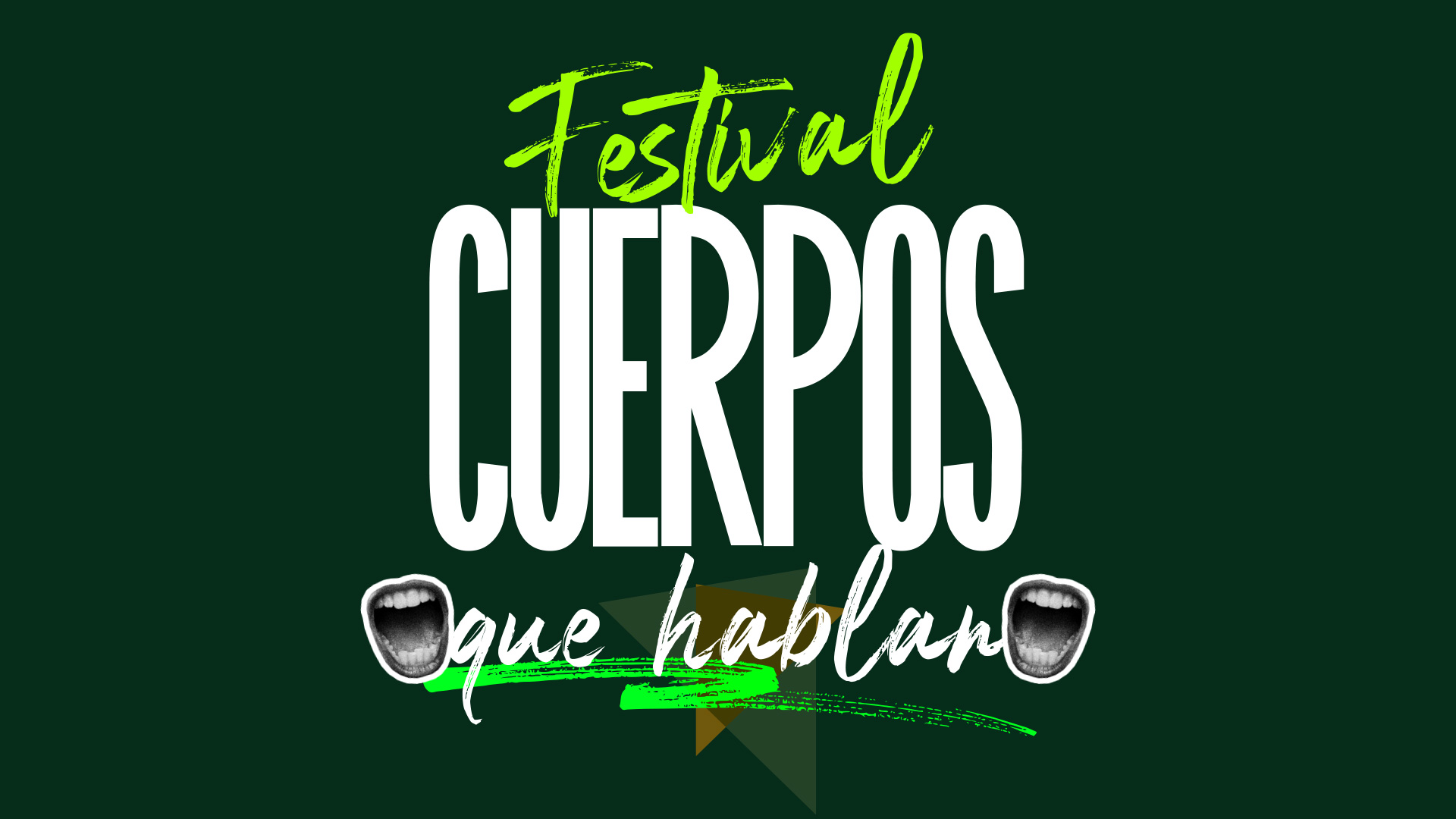 Festival cuerpos que hablan