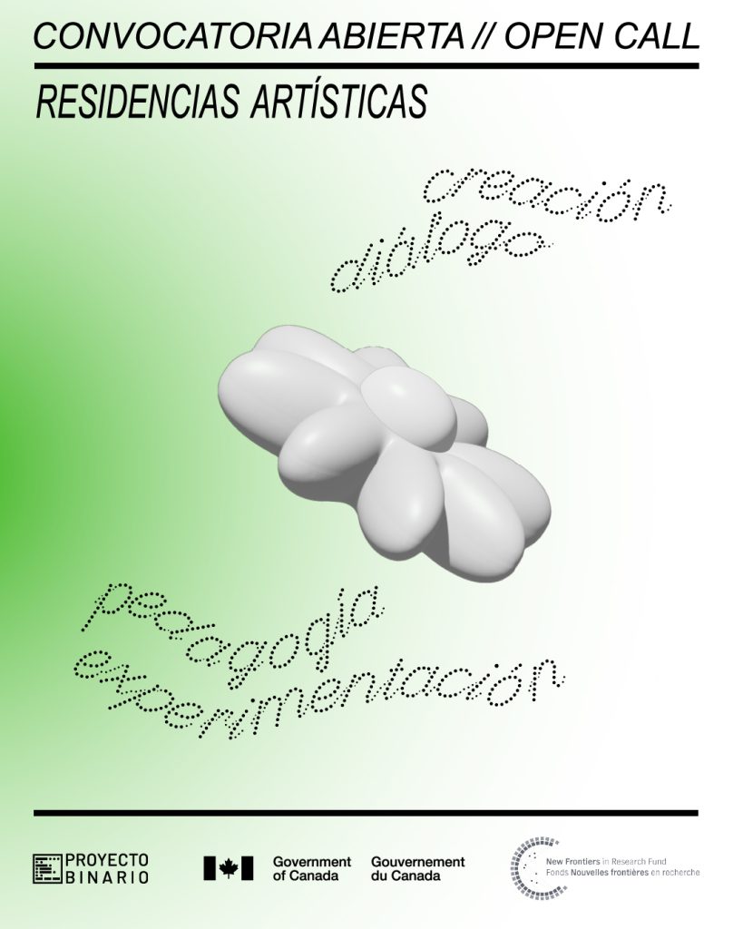 Convocatoria dirigida a artistas emergentes (profesionales o no), creativos de diversas disciplinas, estudiantes y recién egresados que residan en Bogotá.