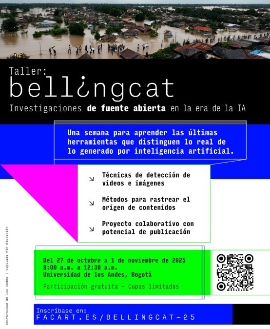 Taller Bellingcat: Investigación en fuentes abiertas en la era de la IA